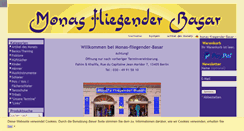 Desktop Screenshot of monas-fliegender-basar.com